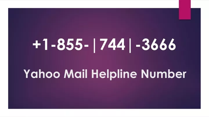 yahoo mail helpline number