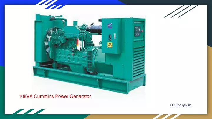 10kva cummins power generator