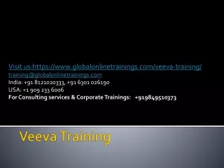 Veeva Training | VEEVA SALESFORCE TRAINING from India
