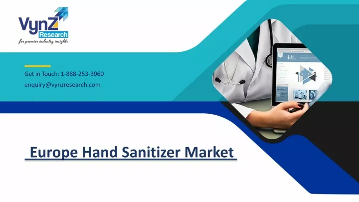 europe hand sanitizer market