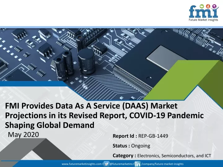 fmi provides data as a service daas market