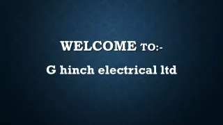 welcome to