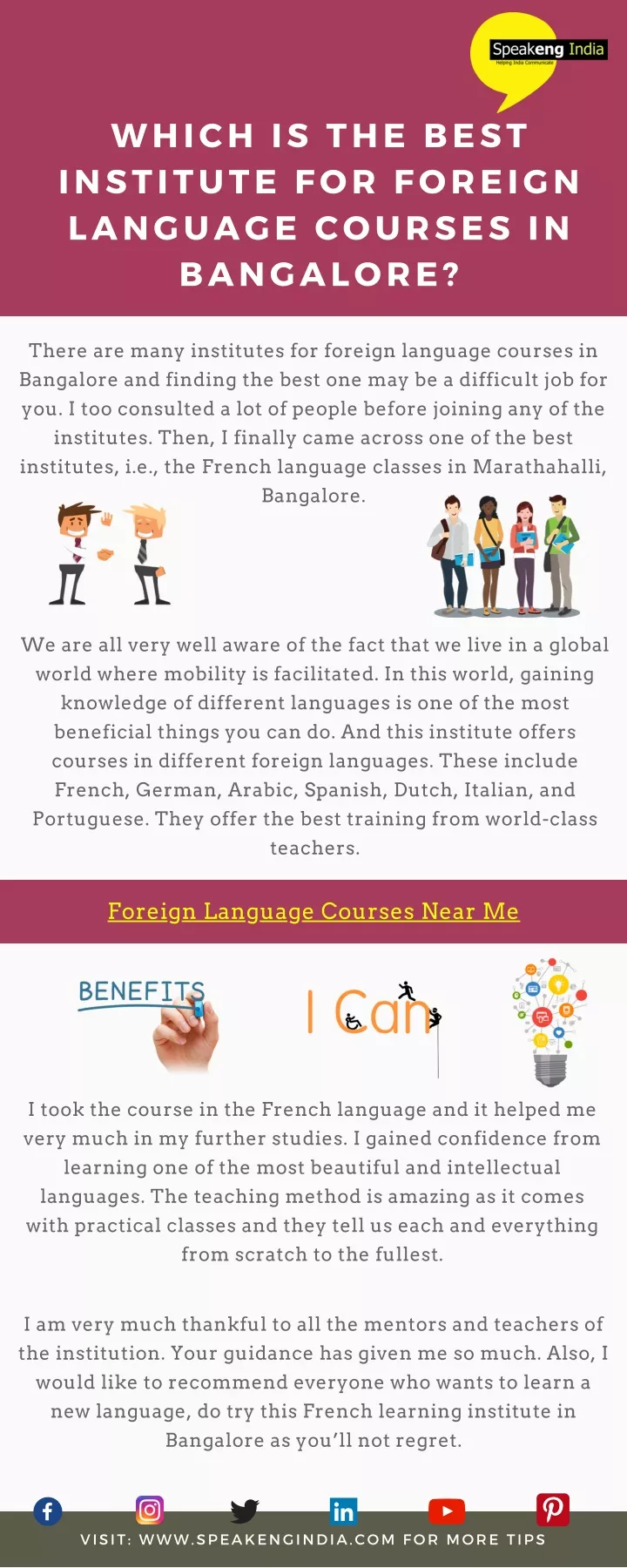 which is the best institute for foreign language