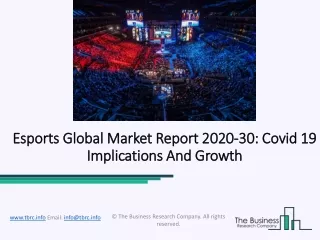 Esports Market Industry Trends, Growth Analysis Forecast to 2030