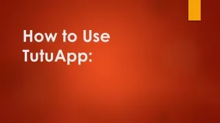 how to use tutuapp