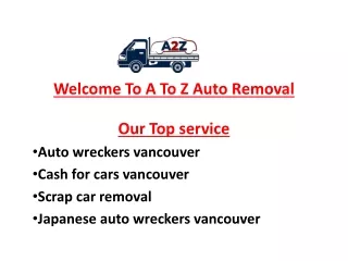 Auto Wreckers Vancouver