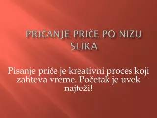 Priča po nizu slika