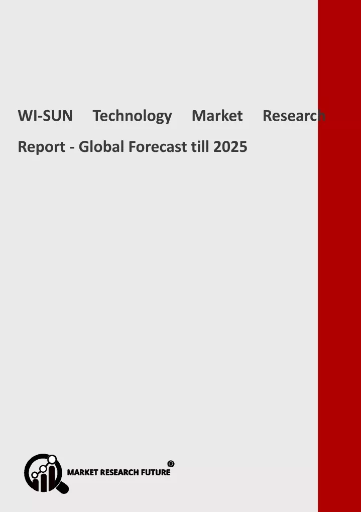 wi sun technology market research report global