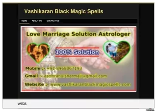 Vashikaran Black Magic Spells