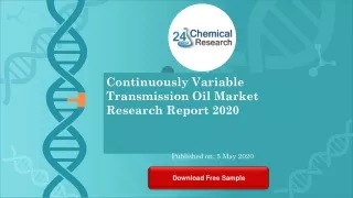 continuously variable transmission oil market