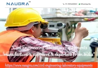 Civil Engineering Laboratory Equipments Manufacturers