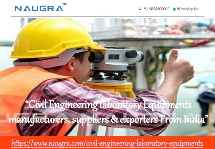 civil engineering laboratory equipments