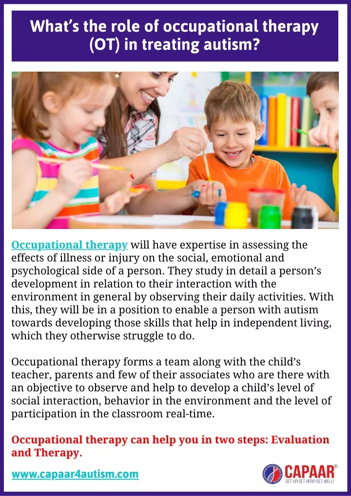what s the role of occupational therapy