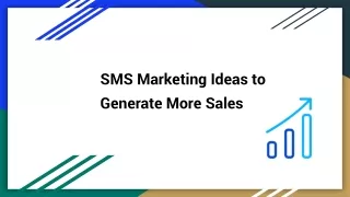 SMS Marketing Ideas to Generate More Sales