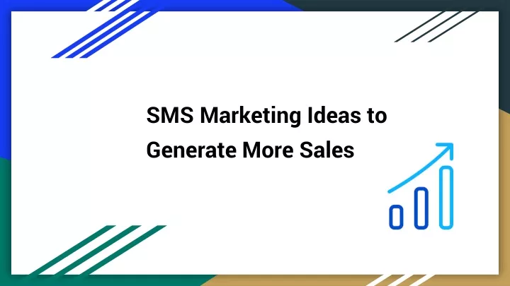sms marketing ideas to generate more sales