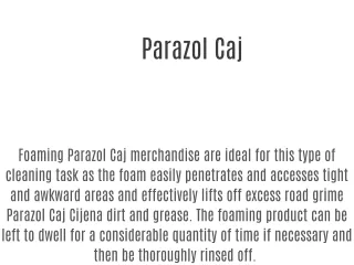 Parazol Caj