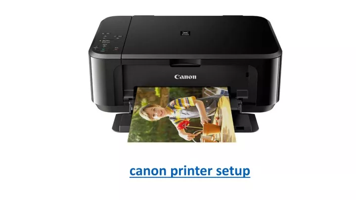 canon printer setup