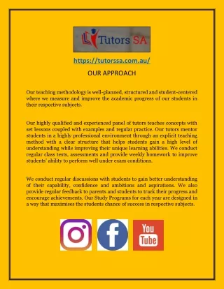 https tutorssa com au