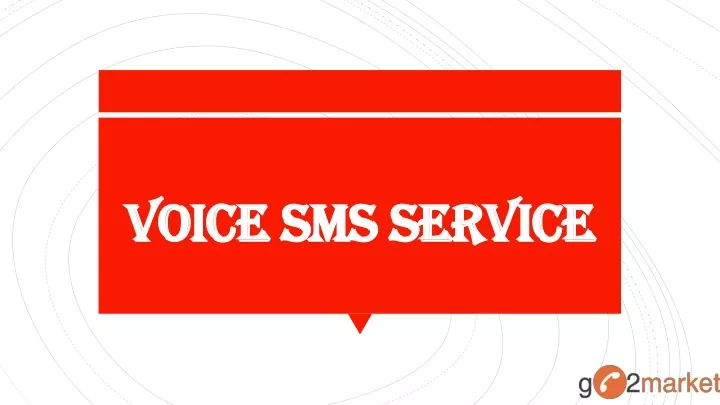 voice voice sms