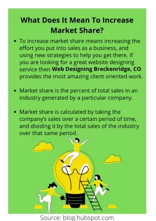 what does it mean to increase market share