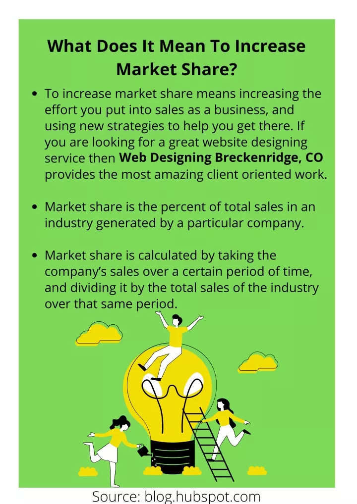 what does it mean to increase market share
