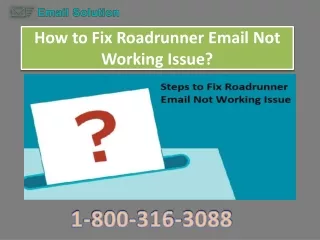how to fix roadrunner email not working issue