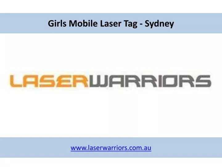 girls mobile laser tag sydney