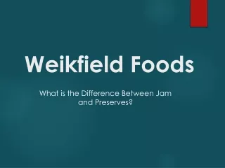 What is the Difference Between Jam and Preserves?