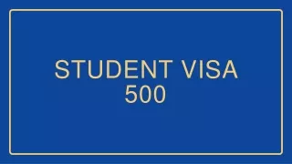 PPT - The Genuine Student Requirement for Australian Student Visas ...