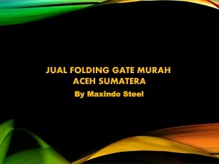 JUAL FOLDING GATE MURAH ACEH TLP 082211828759