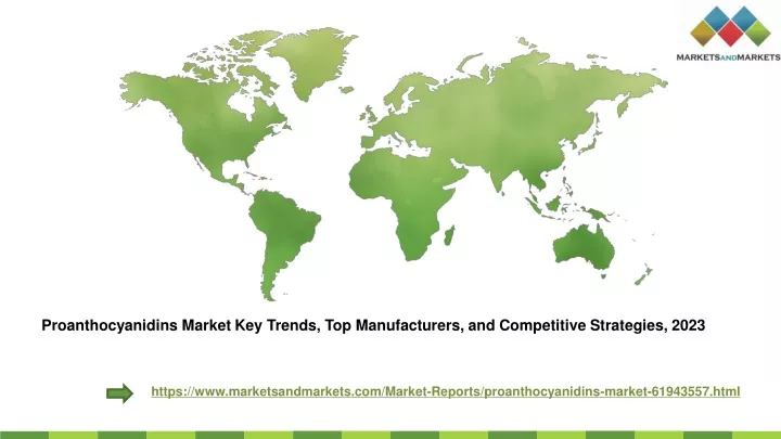 proanthocyanidins market key trends