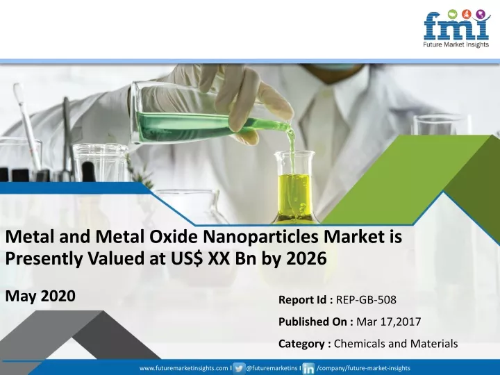 metal and metal oxide nanoparticles market