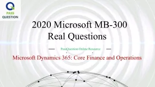 2020 microsoft mb 300 real questions