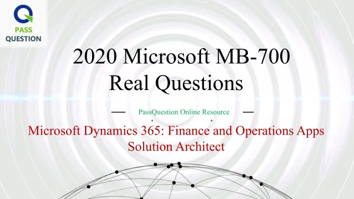 2020 microsoft mb 700 real questions