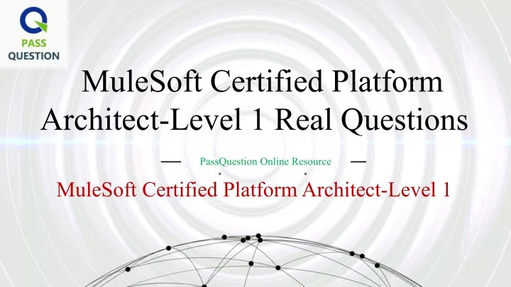 mulesoft certified platform architect level