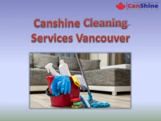 Top-Class Cleaning Services Vancouver