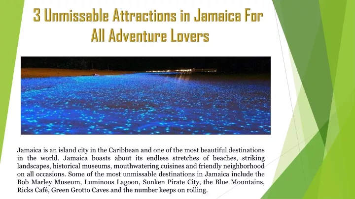 3 unmissable attractions in jamaica