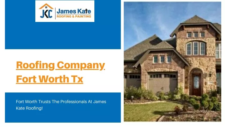 roofing company fort worth tx