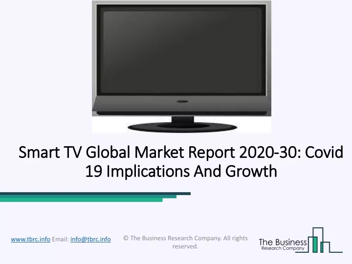 smart smart tv global tv global market report