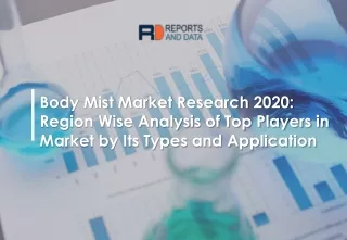 Body Mist Market  Analysis, Cost Structures, Market Status and Forecasts to 2026