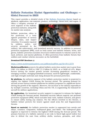 this report provides a detailed study