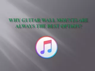 5 Best Guitar Wall Hanger