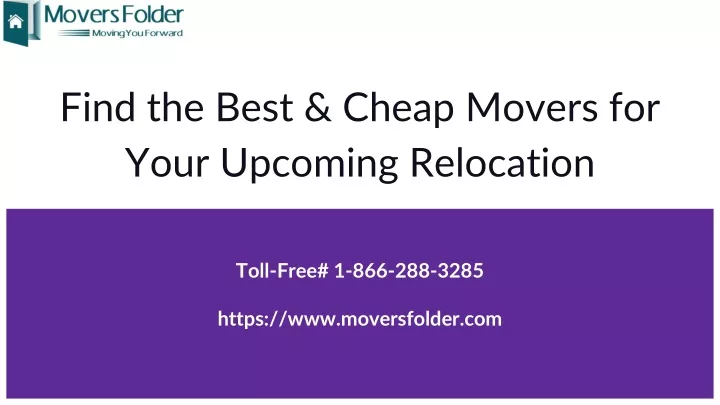 find the best cheap movers for your upcoming relocation