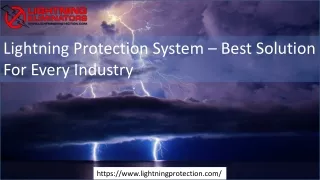 Lightning Protection System – Best Solution For Every Industry