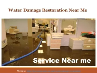 Water Damage & Floor Repair Specialist in your Area