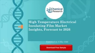 High Temperature Electrical Insulating Film Market Insights, Forecast to 2026