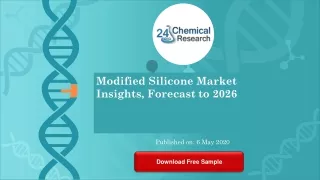 Modified Silicone Market Insights, Forecast to 2026
