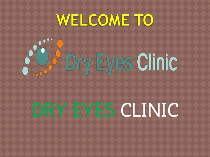 dry eyes clinic