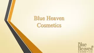 Best Makeup & Cosmetic Products Blue heaven.