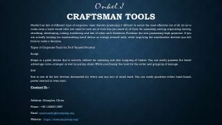 craftsman tools